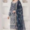 Shirt Shalwar Dupatta blue (Copy) - Image 2